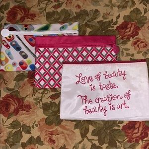 3 pack makeup bags